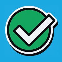 Step 3 icon – approve your circle sticker proof before printing