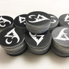 Custom Circle Stickers in matte finish