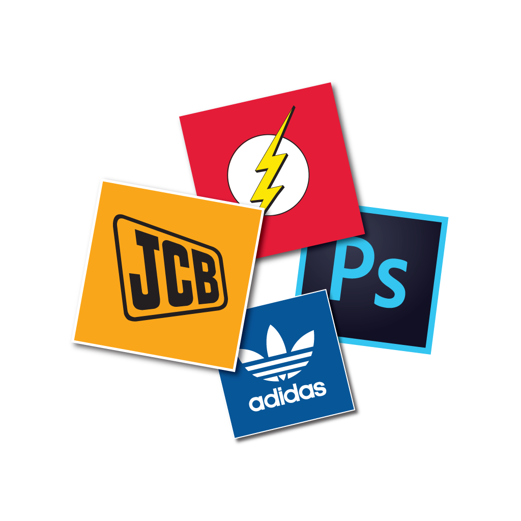 Custom square stickers printed on premium waterproof vinyl – Stickable